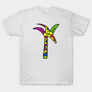 Giraffe Palm T-Shirt